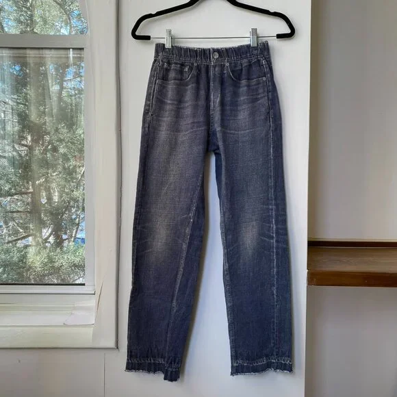 Rag & Bone Miramar Sweatpant Jogger Jeans Dark Wash Merest XS - Picture 5 of 10